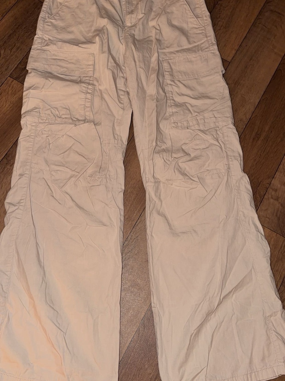 Divided Light Beige Cargo Pants